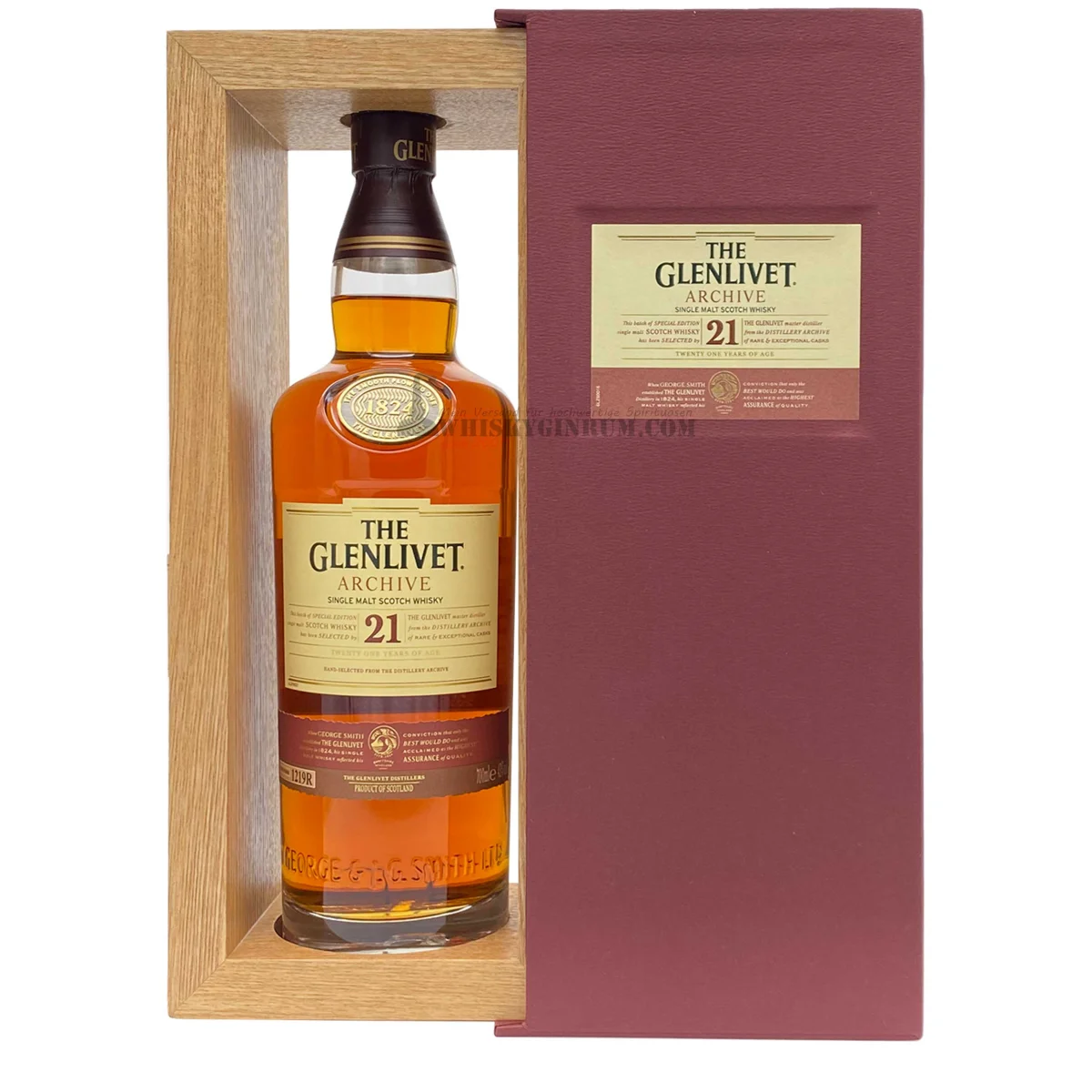 The Glenlivet Archive 21 Jahre 43% (Batch 1219R)